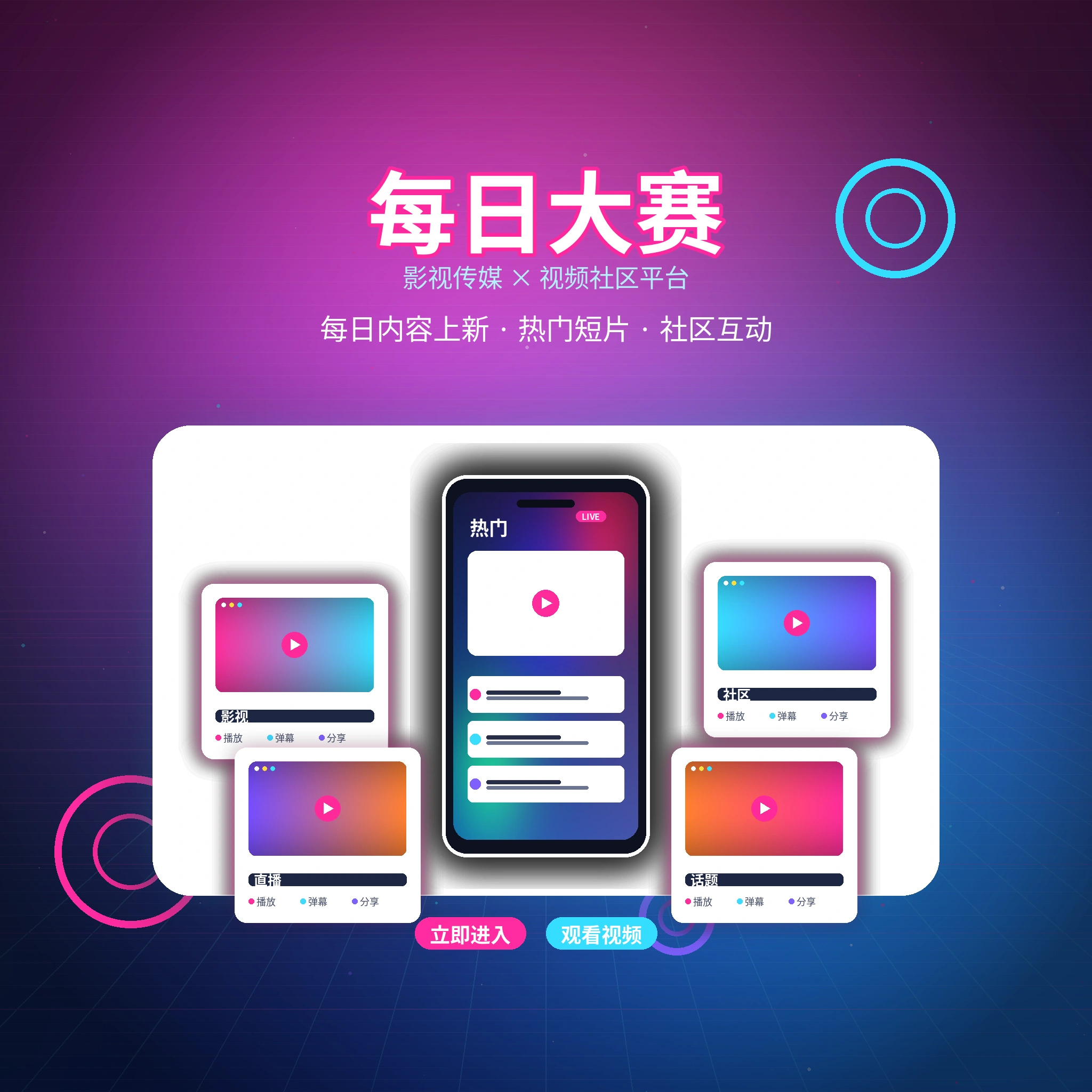 每日大赛品牌与平台理念